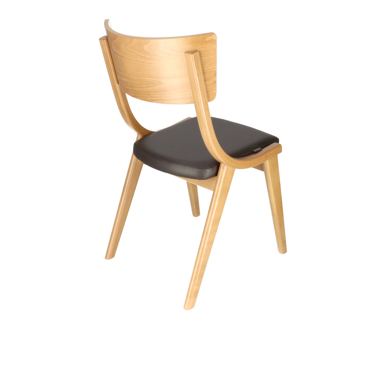 IC AURA OAK Barna design, elegáns Fa beltéri szék